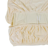 Maxbell Rectangle Ottoman Slipcover for Most Hinged Lid Storage Ottoman Bedroom Beige