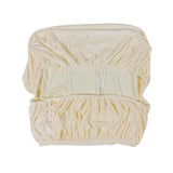 Maxbell Rectangle Ottoman Slipcover for Most Hinged Lid Storage Ottoman Bedroom Beige
