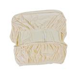 Maxbell Rectangle Ottoman Slipcover for Most Hinged Lid Storage Ottoman Bedroom Beige
