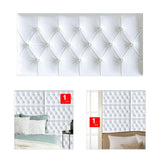 Maxbell 35Cmx70cm Wall Stickers Wallpaper Removable for Wall Bedroom Decoration White