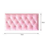 Maxbell 35Cmx70cm Wall Stickers Wallpaper Removable for Wall Bedroom Decoration Pink