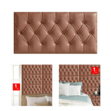 Maxbell 35Cmx70cm Wall Stickers Wallpaper Removable for Wall Bedroom Decoration Bronze