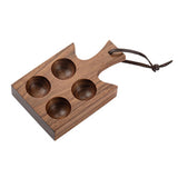 Maxbell Wooden Egg Storage Box with Handle Decorative Japanese Style for Shelf A