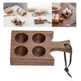 Maxbell Wooden Egg Storage Box with Handle Decorative Japanese Style for Shelf A