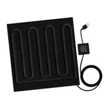 Maxbell Heated Mat Electric Warm Mat USB Heating Pad Electric Heater for Sofa Temp Adjustable
