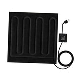Maxbell Heated Mat Electric Warm Mat USB Heating Pad Electric Heater for Sofa Temp Adjustable