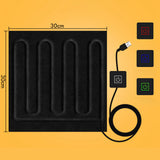 Maxbell Heated Mat Electric Warm Mat USB Heating Pad Electric Heater for Sofa Temp Adjustable