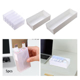 Maxbell Cable Management Power Cord Organizer for Stationery Supplies Desk Home 5Pcs