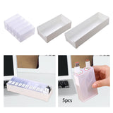 Maxbell Cable Management Power Cord Organizer for Stationery Supplies Desk Home 5Pcs