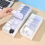 Maxbell Cable Management Power Cord Organizer for Stationery Supplies Desk Home 5Pcs