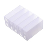 Maxbell Cable Management Power Cord Organizer for Stationery Supplies Desk Home 5Pcs