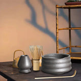Maxbell Handmade Matcha Set Traditional Tea Ceremony for Tea House Kithen Restaurant Black