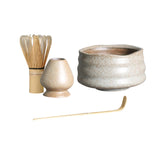 Maxbell Handmade Matcha Set Traditional Tea Ceremony for Tea House Kithen Restaurant Apricot