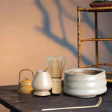 Maxbell Handmade Matcha Set Traditional Tea Ceremony for Tea House Kithen Restaurant Apricot