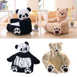 Maxbell Sofa Seat Cover 19x19x17.7inch Decoration Soft Nursery Kids Chair Cover Panda