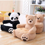 Maxbell Sofa Seat Cover 19x19x17.7inch Decoration Soft Nursery Kids Chair Cover Panda