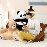 Maxbell Sofa Seat Cover 19x19x17.7inch Decoration Soft Nursery Kids Chair Cover Panda