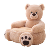 Maxbell Sofa Seat Cover 19x19x17.7inch Decoration Soft Nursery Kids Chair Cover Bear