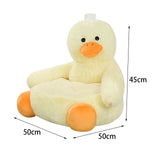 Maxbell Kids Sofa Seat Soft Cushion Plush Sofa Armrest Chair for Bedroom Decor Duck