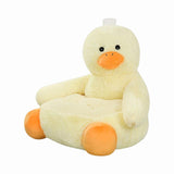 Maxbell Kids Sofa Seat Soft Cushion Plush Sofa Armrest Chair for Bedroom Decor Duck