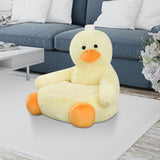 Maxbell Kids Sofa Seat Soft Cushion Plush Sofa Armrest Chair for Bedroom Decor Duck