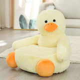 Maxbell Kids Sofa Seat Soft Cushion Plush Sofa Armrest Chair for Bedroom Decor Duck