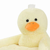 Maxbell Kids Sofa Seat Soft Cushion Plush Sofa Armrest Chair for Bedroom Decor Duck