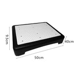Maxbell Step Stool Anti Slip Half Step Platform for Elderly Disabled Toilet Cars
