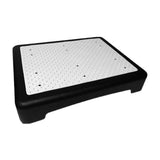 Maxbell Step Stool Anti Slip Half Step Platform for Elderly Disabled Toilet Cars