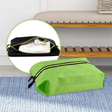 Maxbell Portable Travel Shoes Storage Bag Foldable Lightweight for Home Travel Gym Green