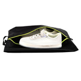 Maxbell Portable Travel Shoes Storage Bag Foldable Lightweight for Home Travel Gym Black