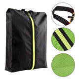 Maxbell Portable Travel Shoes Storage Bag Foldable Lightweight for Home Travel Gym Black
