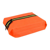 Maxbell Portable Travel Shoes Storage Bag Foldable Lightweight for Home Travel Gym Orange