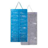 Maxbell Felt Wall Mounted Sunglasses Organizer Soft Display Sturdy for Door Closet Blue