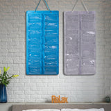 Maxbell Felt Wall Mounted Sunglasses Organizer Soft Display Sturdy for Door Closet Blue