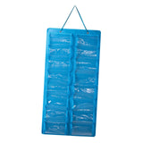 Maxbell Felt Wall Mounted Sunglasses Organizer Soft Display Sturdy for Door Closet Blue