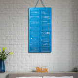 Maxbell Felt Wall Mounted Sunglasses Organizer Soft Display Sturdy for Door Closet Blue