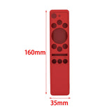 Maxbell Protective Cover BN59-01312A/01312B Protector for Samsung Smart TV Remote Red