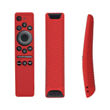 Maxbell Protective Cover BN59-01312A/01312B Protector for Samsung Smart TV Remote Red