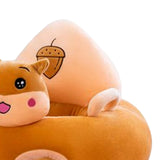Maxbell Soft Baby Sofa Cover Washable Cute Feeding Chair Case for Infants Gift Hamster