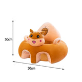 Maxbell Soft Baby Sofa Cover Washable Cute Feeding Chair Case for Infants Gift Hamster