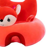 Maxbell Soft Baby Sofa Cover Washable Cute Feeding Chair Case for Infants Gift fox