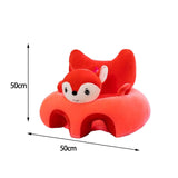 Maxbell Soft Baby Sofa Cover Washable Cute Feeding Chair Case for Infants Gift fox