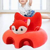 Maxbell Soft Baby Sofa Cover Washable Cute Feeding Chair Case for Infants Gift fox