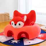 Maxbell Soft Baby Sofa Cover Washable Cute Feeding Chair Case for Infants Gift fox