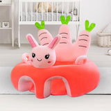 Maxbell Soft Baby Sofa Cover Washable Cute Feeding Chair Case for Infants Gift Rabbit