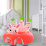 Maxbell Soft Baby Sofa Cover Washable Cute Feeding Chair Case for Infants Gift Rabbit