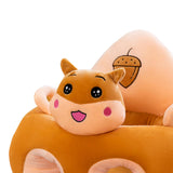 Maxbell support Seat Plush Chairs Learning to Sit Animal for Learning hamster