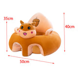 Maxbell support Seat Plush Chairs Learning to Sit Animal for Learning hamster