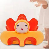 Maxbell support Seat Plush Chairs Learning to Sit Animal for Learning chicken